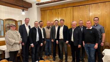 Austausch mit Staatsminister a.D. Reichhart zur neuen Landesbaudirektion