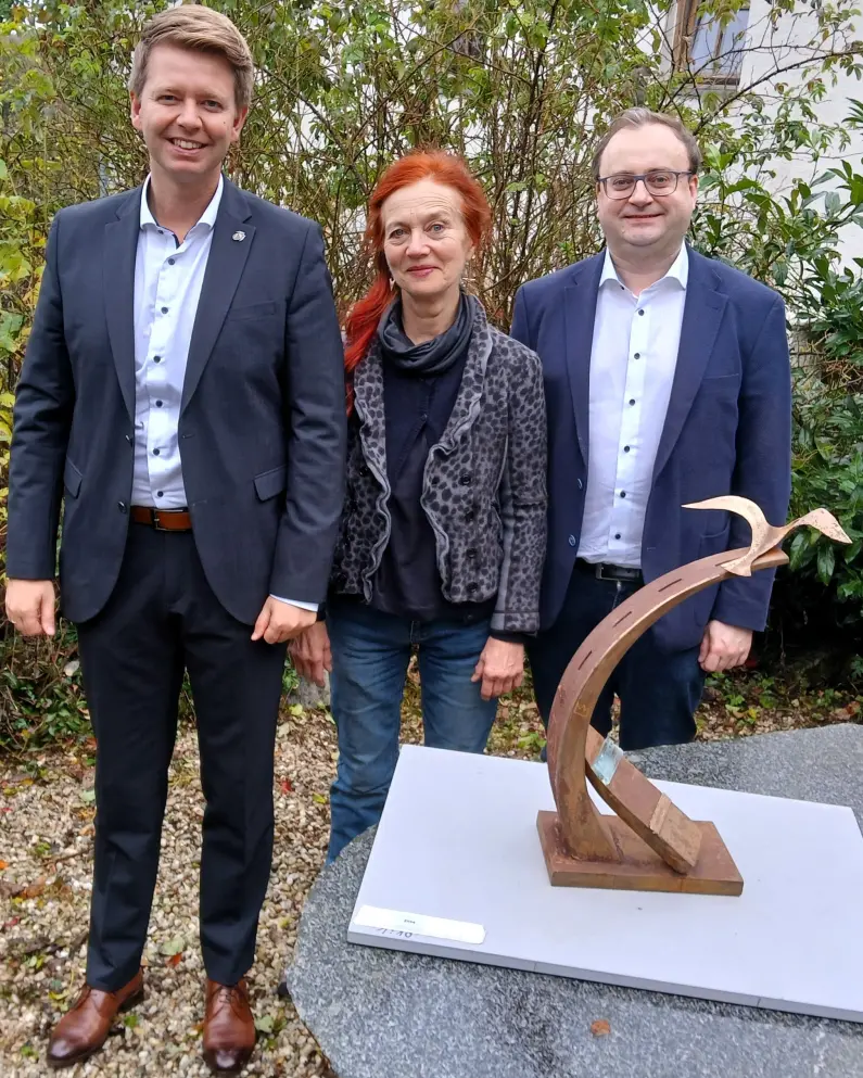 Kunst, die Geschichte und Zukunft verbindet